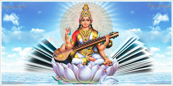 Image result for Navaratri Goddess saraswathi